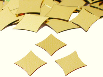 Diamond Confetti, Gold Available by the Pound or Packet